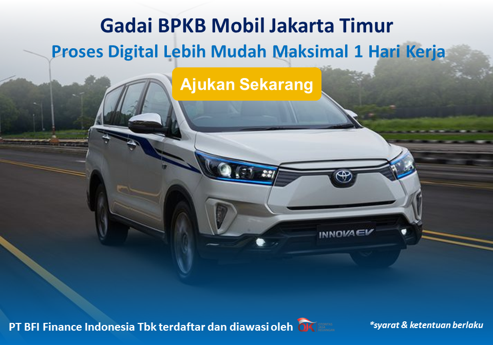 Gadai BPKB Mobil Jakarta Timur